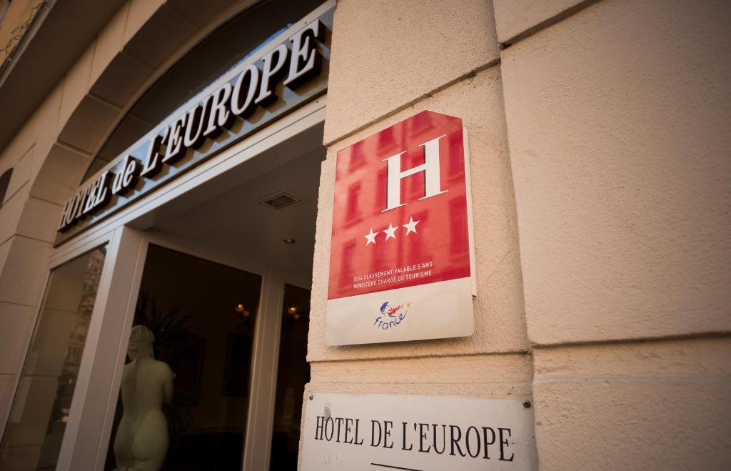 Hôtel de l'Europe Grenoble hyper-centre Extérieur photo